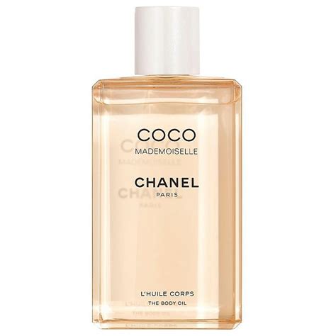 chanel coco mademoiselle huile corps|Chanel coco body mist.